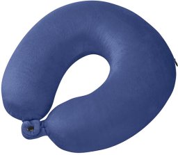 Samsonite Memory Foam travel pillow, blue