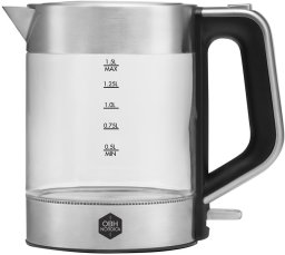 OBH Nordica Venice Glass kettle 1.5 L