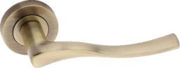 Door handle DH 94A, universal, antique brass color.