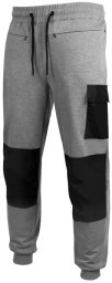 ARTFLEX training work pants, gray with black details, size L