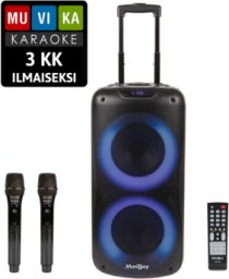 MadBoy TOTAL karaoke machine with wireless microphones