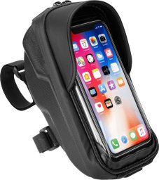 FoneKit phone case for bike handlebars, black