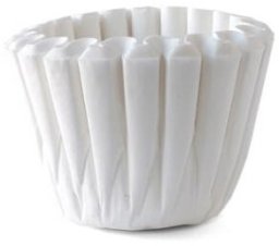 Multi Skålfilter Catersource Ø457/152 mm 20 ltr Biały 2 pk x 250 stk/krt