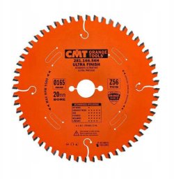 CMT SAW HM D=165 F=20 Z=56K/P=2.2/1.6 TCG -3 angle NEG