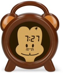 Alecto Baby Moneky sleep rhythm alarm clock, digital