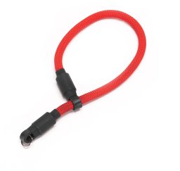 Caruba wrist strap made of climbing rope, red
