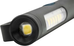 Latarka Ansmann Ansmann PL130B, Hand flashlight, Black, Acrylonitrile butadiene styrene (ABS), Plastic, Buttons, IP20, SMD LED