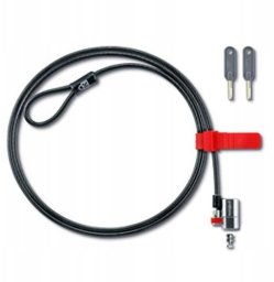 Linka zabezpieczająca Dell Kensington Clicksafe Notebook Lock KIT 461-10169, Rubber,