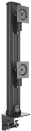 Multibrackets M VESA Deskmount HD Dual Vertical Widescreen 32" - 50", Clamp/Bolt-through, 48 kg, 81.3 cm (32"), 127 cm (50"), 100 x 100 mm, Black