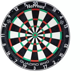 DARTS TARGET MADE FROM FIBER CONTENT 95