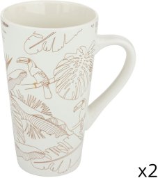 SET 2 MUGS L TOUCAN 500ML