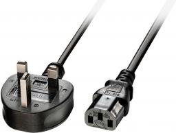 Kabel zasilający Lindy zasilający 2m IEC UK (30433)