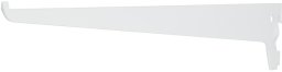Malys Group BRACKET SINGLE SLOT 400 MM WHITE