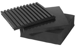 Lindab Lindab antivibrationsmåtte GMATTA med ripper 100 x 100 x 8 mm