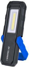 WRKPRO arbejdslampe "H3" 6W COB LED lampehoved med magnet, krog og genopladeligt batteri