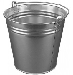 GALVANIZED BUCKET 12 L