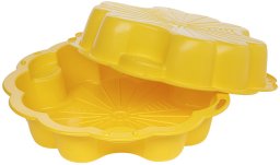 SAND BOXWITH LID 107X107X20CM T00218