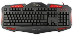 *WHITE SHARK TASTATUR SHOGUN GK1621 RED DK LAYOUT