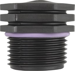 TDM BRASS THREADED PLUG 3/4INM C/OR