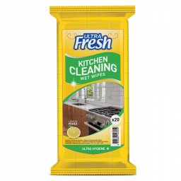 WET WIPES FOR KITCHEN ULTRA FRESH 20 PCS