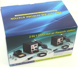 Weldline Stacja lutownicza 2in1 Zhaoxin 898DH z gorącym powietrzem Hotair 760W