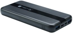 Techly I-CHARGE-1000020W, 10000 mAh, Lithium Polymer (LiPo), 20 W, Black