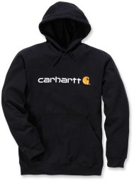 Bluza Carhartt Signature Logo Midweight Black