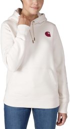 Bluza Carhartt Clarksburg Sleeve Logo Hood Malt