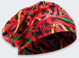 Czapka Kucharska Buff Safety Papryczki Chili Red