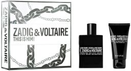 ZADIG&VOLTAIRE This Is Him! EDT 50ml + żel pod prysznic 50ml