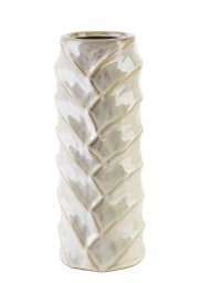 TALLIE BEIGE Wazon 11,5x7,5x28,5cm