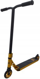 Hulajnoga Costway Hulajnoga Wyczynowa Sportowa Freestyle Dwukołowa Złota KUBISPORT 110 mm
