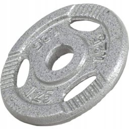 Obciążenie żeliwne z uchwytami 1,25 kg, 30 mm