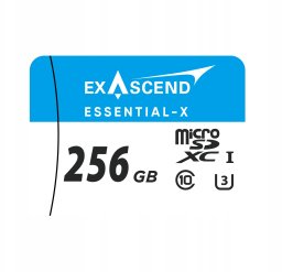 Karta pamięci Exascend Essential-X micro SD 256GB