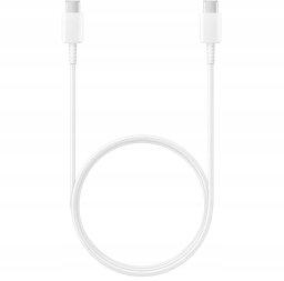 Kabel USB Samsung USB-C - USB-C 1 m Biały (8596311195921)