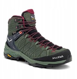 Buty alp trainer 2 mid gtx women-duck green-rhododendon-uk 8 (42) SALEWA