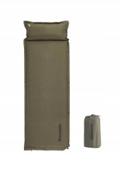 Mata samopompująca d01 pillow single 3cm cnk2300dz014-army green NATUREHIKE
