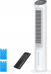 Dreo wentylator kolumnowy DR-HEC001 biały 3 tryby 55W obrót 80 nowy