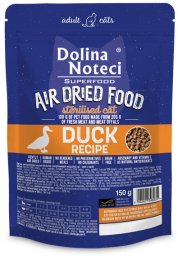 Dolina Noteci Superfood danie z kaczki karma suszona dla kota sterylizowanego 150 g