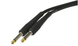 KLOTZ KIK Kabel instrumentalny złocony Audio Jack 6,3mm Mono (wtyk / wtyk) 3m