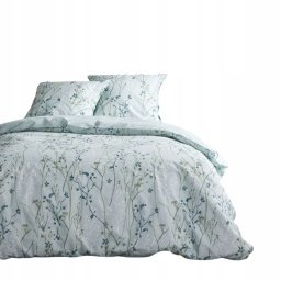 Pościel bawełniana, kołdra i 2 poduszki, 220 x 240 cm, LILIE