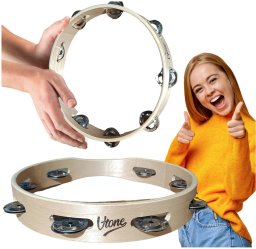 V-TONE T10 tamburyno tamburyn jednorzędowy 8 dzwon