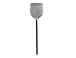 Łopata do pizzy ze stali nierdzewnej z aluminiowym uchwytem, kwadratowa, 310x355x660 mm | TECHNICA, Pizza Line