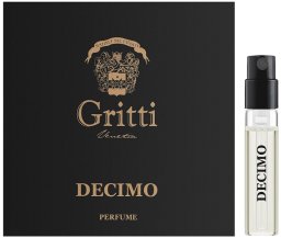 Gritti Decimo woda perfumowana unisex 2ml