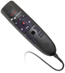 Nuance Dragon Professional PowerMic 4, 20 - 12000 Hz, Unidirectional, Wired, USB, USB Type-A, Black