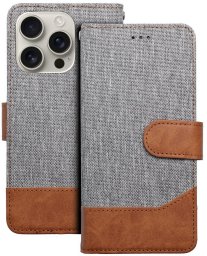 Kabura JEANS Book do SAMSUNG A50 szary