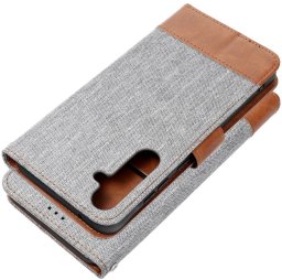 Kabura JEANS Book do XIAOMI Redmi Note 14 PRO 4G szary