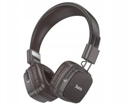 HOCO słuchawki bezprzewodowe bluetooth nagłowne W56 brązowe