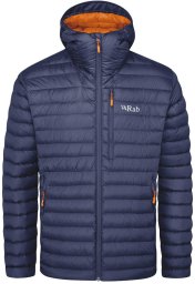 Kurtka microlight alpine-deep ink-marmalade-l RAB