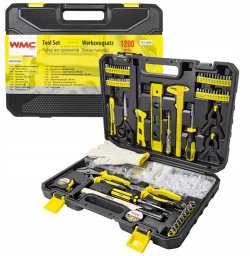 Zestaw narzędzi 1/4" 1200el. (5-13mm) (6-kątnych)